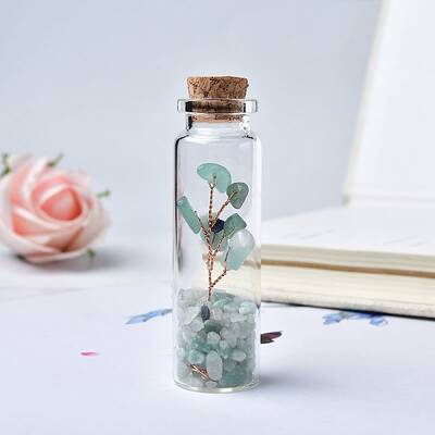 Glass Wishing Bottles