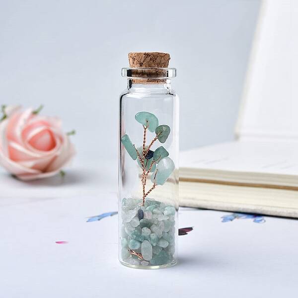 Glass Wishing Bottles
