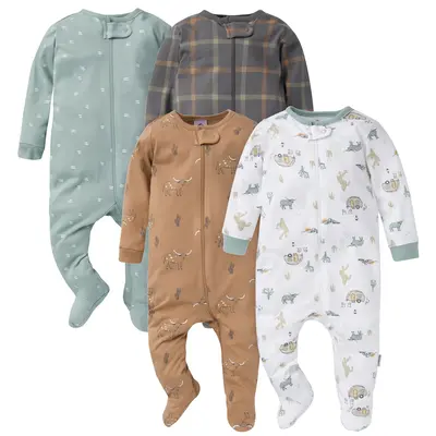 Gerber 4-Pack Baby Boys Sleep 'N Plays