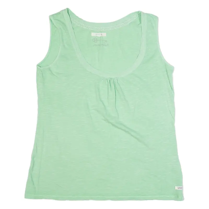 WHITE STUFF Womens Vest Green Sleeveless UK 16