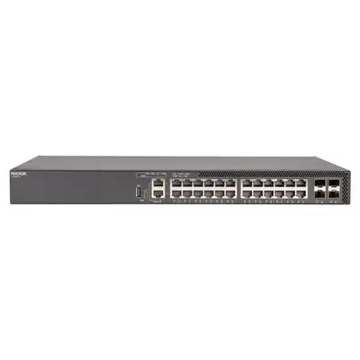 Ruckus Networks ICX8200-24 | ICX 8200 Series 24 x RJ-45 Ports 10/100/1000Base-T + 4 x SFP28 Ports Layer 3 Managed Stacking Ra...