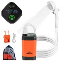 Ann Katy Outdoor Shower, Compact Handheld Rechargeable Gentle Shower Stream, pet Shower,outdoor car washing, Flower watering,...