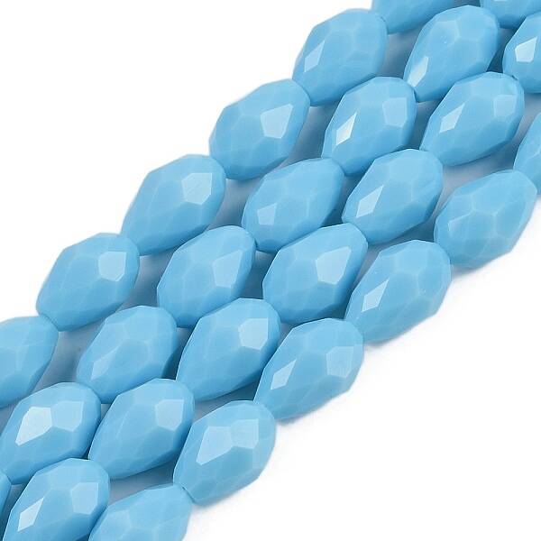 Opaque Solid Color Beads Strands