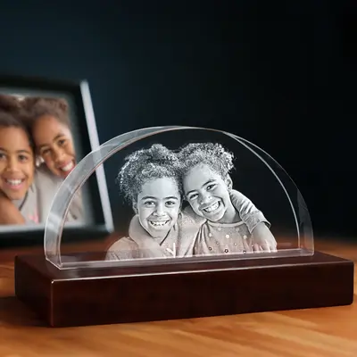 3D Memory Crystal™ - Tabletop - Arc-4K HD / Large
