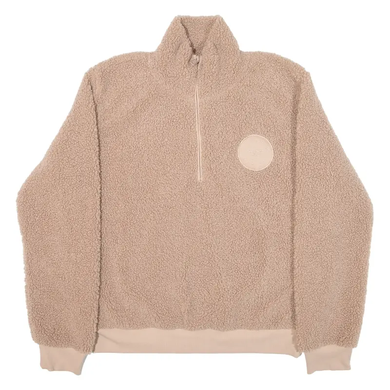 EMPORIO ARMANI Sleepwear Womens Pullover Jacket Beige M