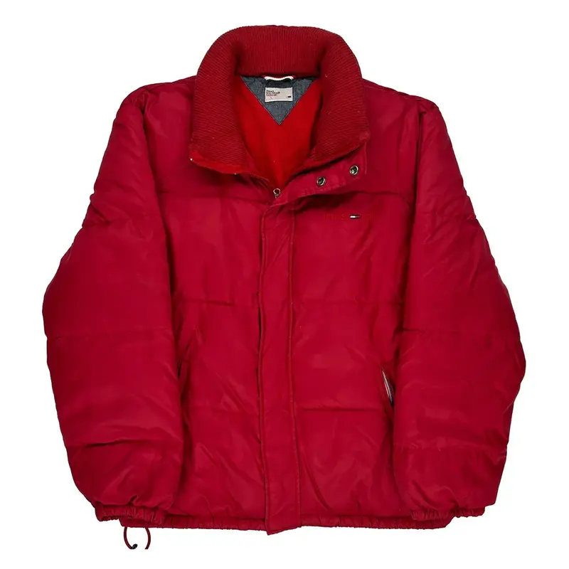 Tommy Hilfiger Puffer - Large Red Nylon