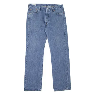 LEVI'S 501 BIG E Jeans Mens Blue Regular Straight W36 L34
