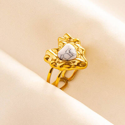 304 Stainless Steel Cuff Ring for Unisex