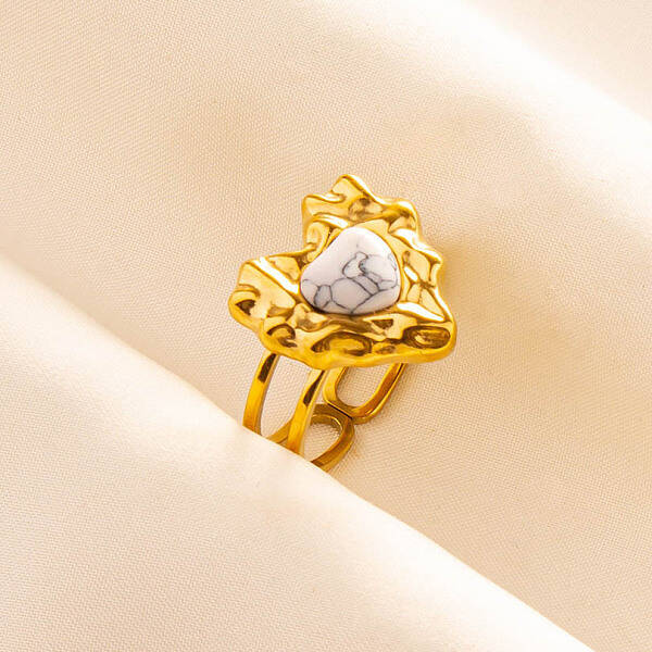 304 Stainless Steel Cuff Ring for Unisex