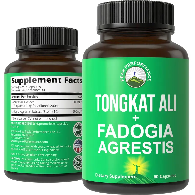 Tongkat Ali + Fadogia Agrestis Capsules