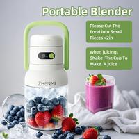 ZHENMI 33oz Big portable juicer, Doubles as an oversized water bottle, BPA Free, 12 Stainless Blades, USB-C Charging, Ice Cru...