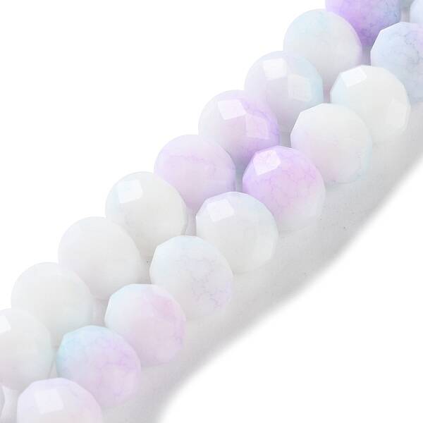Electroplate Handmade Lampwork Beads Strands