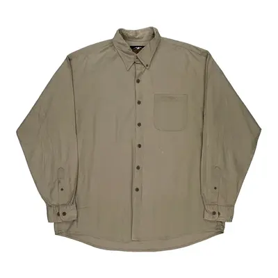 Harley Davidson Shirt - XL Beige Cotton