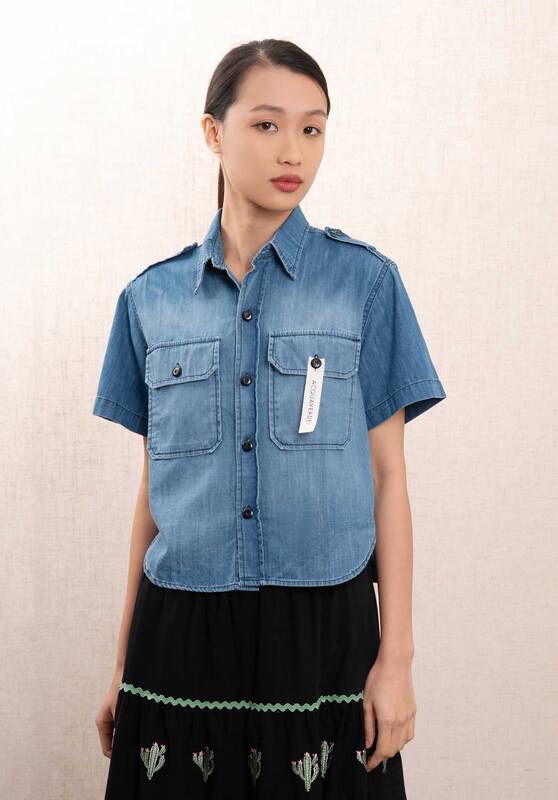Blouse Cruide Worn | Color: WORN | Size: M