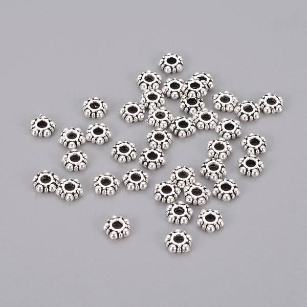 Tibetan Silver Spacers beads