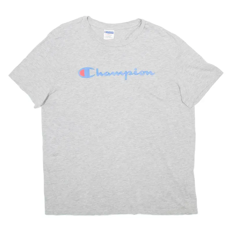 CHAMPION Mens T-Shirt Grey L