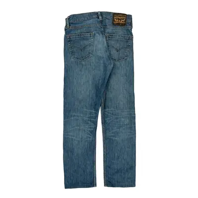504 Levis Jeans - 30W 27L Blue Cotton