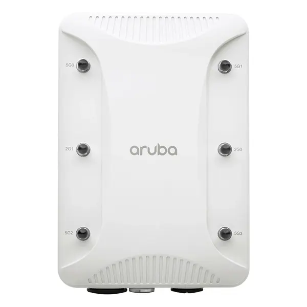 JZ153A HP Aruba 318 Series AP-318 IEEE 802.11n/ac 5GHz 1733Mbit/s 1 x Port PoE 1000Base-T + 1 x Port SFP 6 x External Antenna...