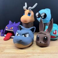 Anime 3D Printed Gaming Controller Holder Stand Decorative Organizer Mount