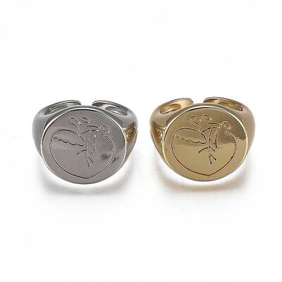 Brass Cuff Rings