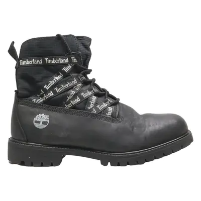 TIMBERLAND Lace-Up Boots Black Synthetic Mens UK 9.5