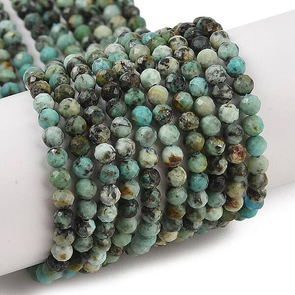 Natural African Turquoise(Jasper) Beads Strands