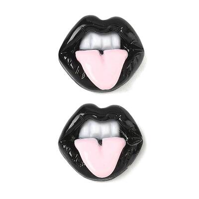 Funny Opaque Resin Cabochons