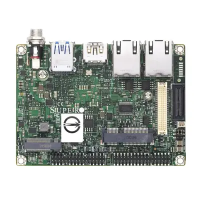MBD-A2SAP-H Supermicro A2SAP-H Socket FCBGA-1296 System on Chip Chipset Pico-ITX System Board (Motherboard) Supports Atom E39...