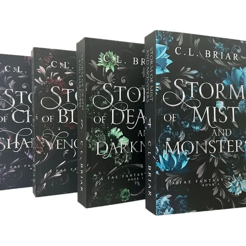 Signed Paperback bundle + 2-3 art prints + bookmark + stickers