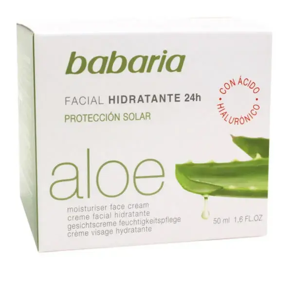 Babaria Crema Viso All'Aloe Vera 50ml