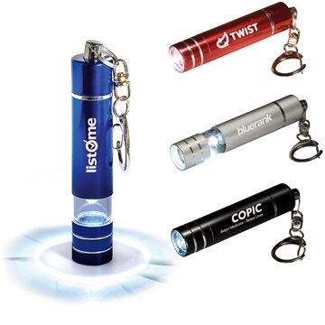 150 Customized Micro 1 Led Torch-Key Light - Aluminum & Lantern