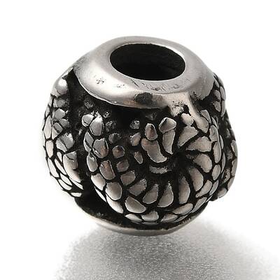 304 Stainless Steel European Beads