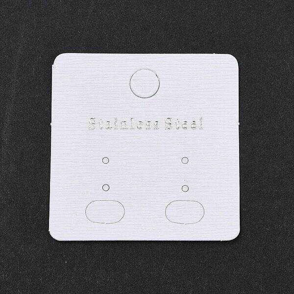 Paper Earring Display Cards