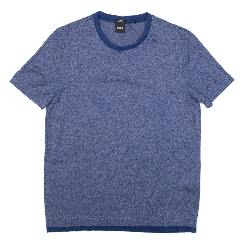 HUGO BOSS Slim Fit Mens T-Shirt Blue S
