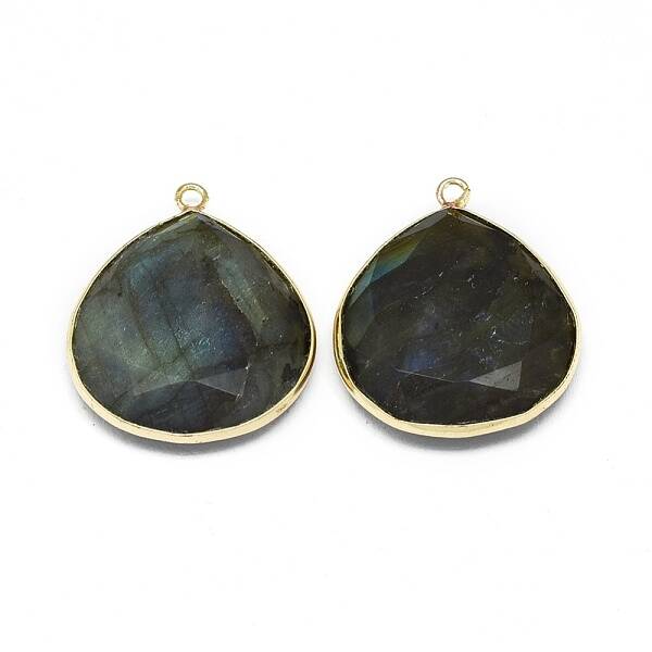 Natural Labradorite Pendants