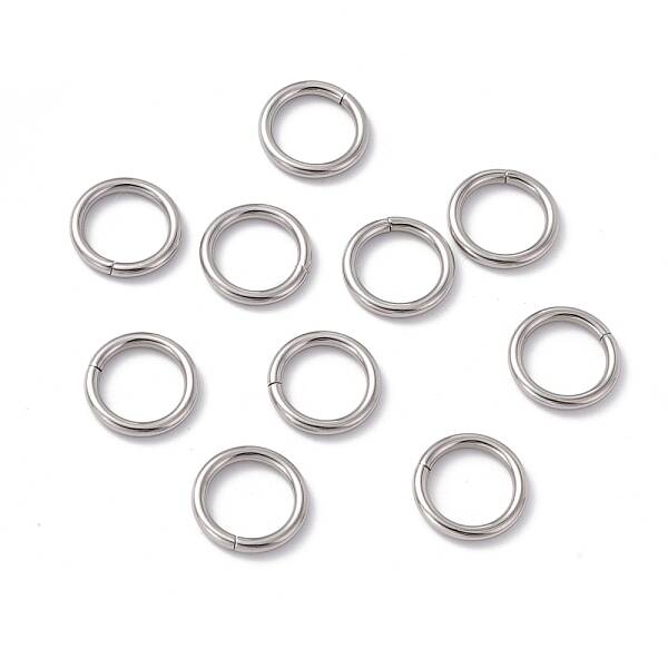Non-Tarnish 304 Stainless Steel Jump Rings