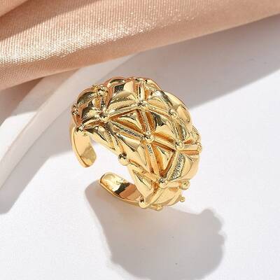 Brass Cuff Rings for Women