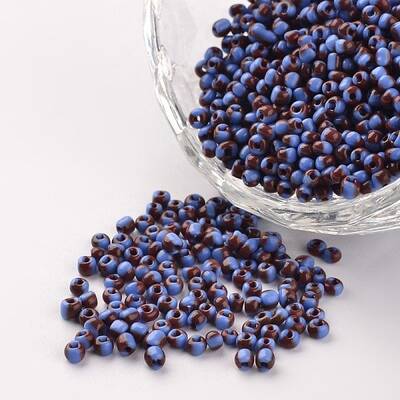 12/0 Opaque Colours Seep Glass Beads