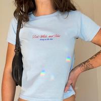4th of July Liberal Baby Tee, Progressive Fourth of July, Anti Fourth Of July Shirt, Funny Feminist Graphic Tee, Girl Power U...