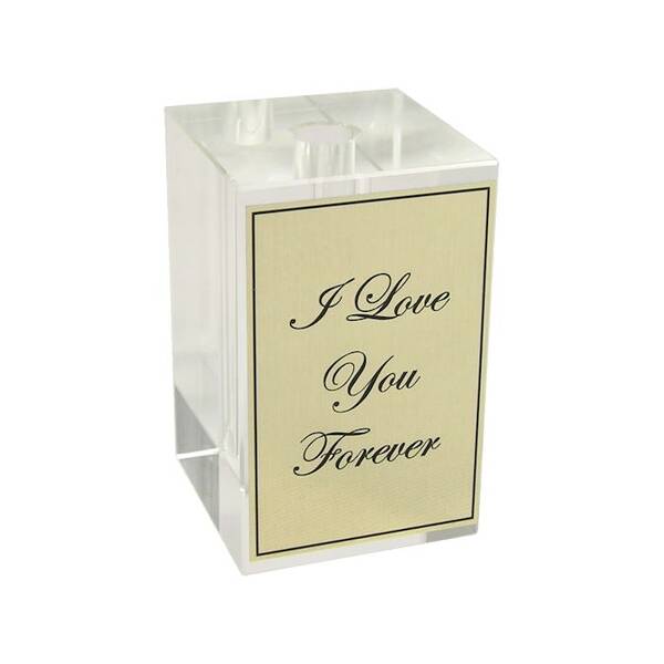 3 Personalized Crystal Bud Vase