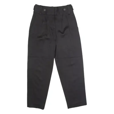 REISS Womens Trousers Black Regular Straight Viscose W26 L26