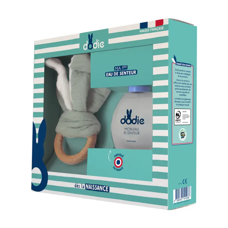 Dodie My First Perfume Water box set 50ml + Green Doudou