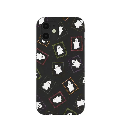 Black Ghost Stamps iPhone 12/ iPhone 12 Pro Case