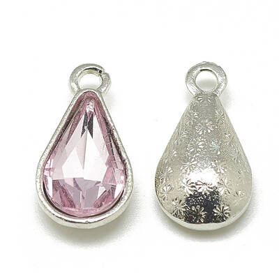 Alloy Glass Pendants