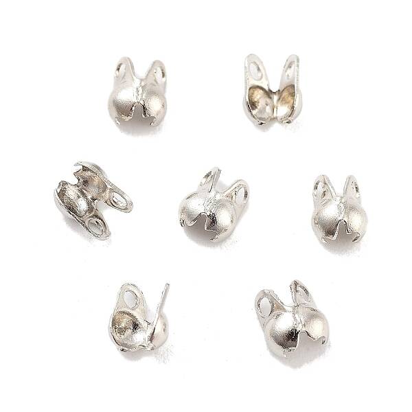 Rack Plating Brass Bead Tips