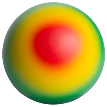 150 Customized Rainbow Stress Ball - Anti Stress & Squeezable