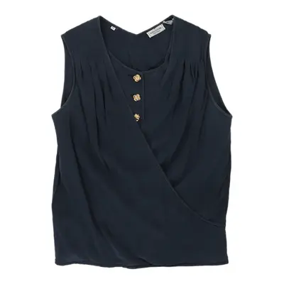 Valentino Blouse - Small Blue Silk | Size: small