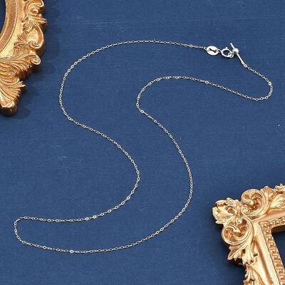925 Sterling Silver Cable Chain Adjustable Slider Necklaces for Women