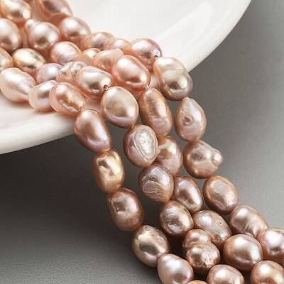 Natural Cultured Freshwater Pearl Beads Strands