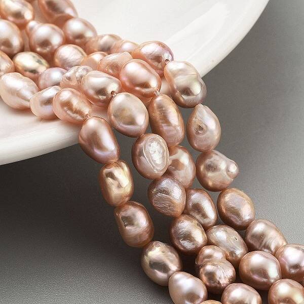 Natural Cultured Freshwater Pearl Beads Strands